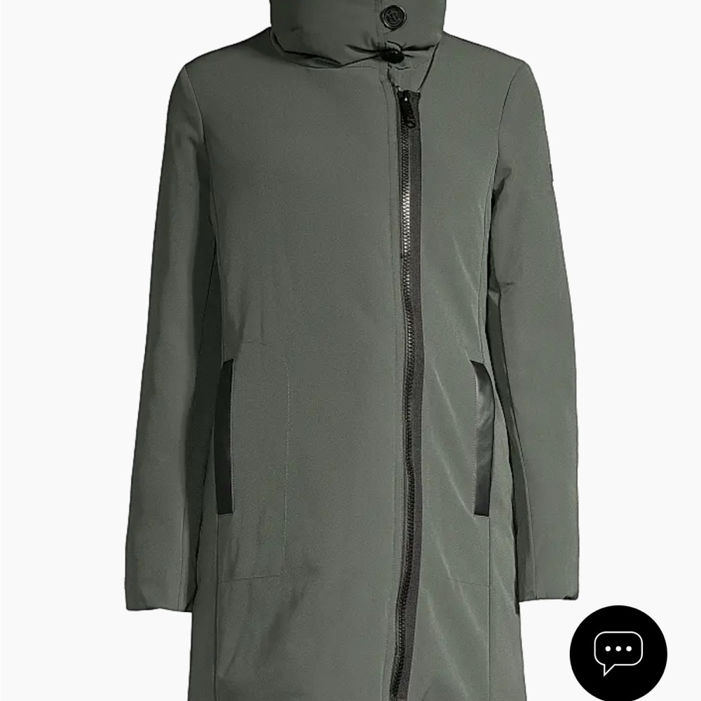 Sam Edelman Women's Green Puffer Jacket